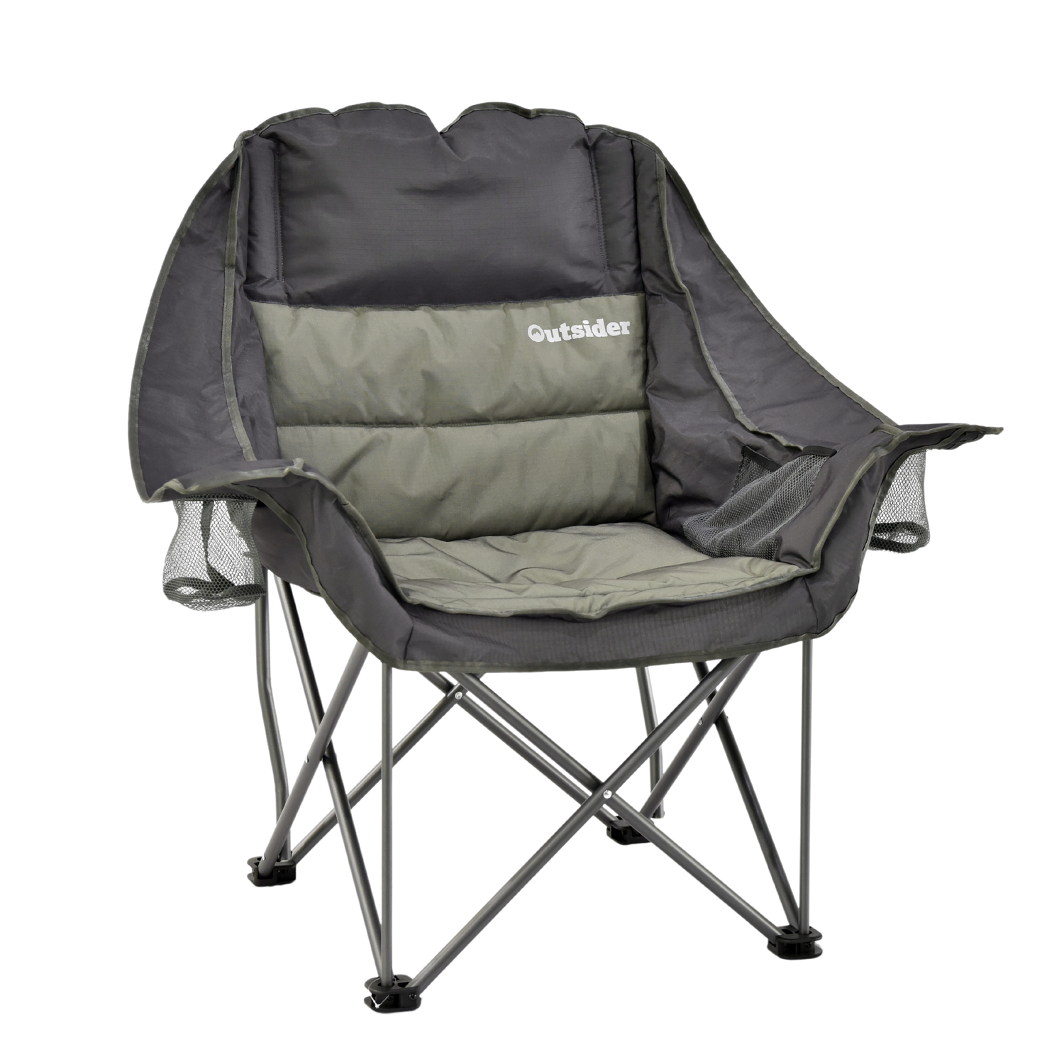 Padded Lounge Camp Chair