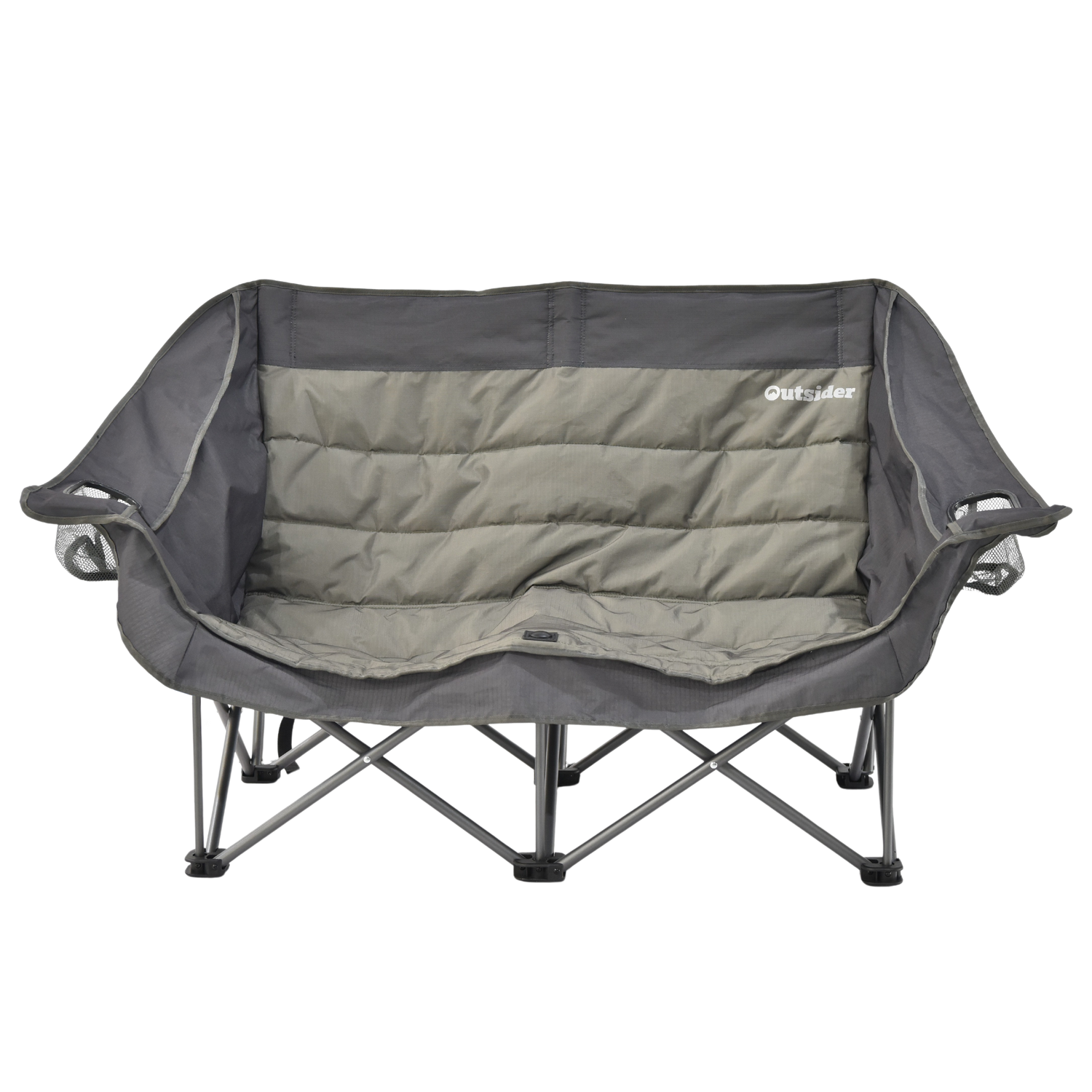 Padded Lounge Camp Loveseat