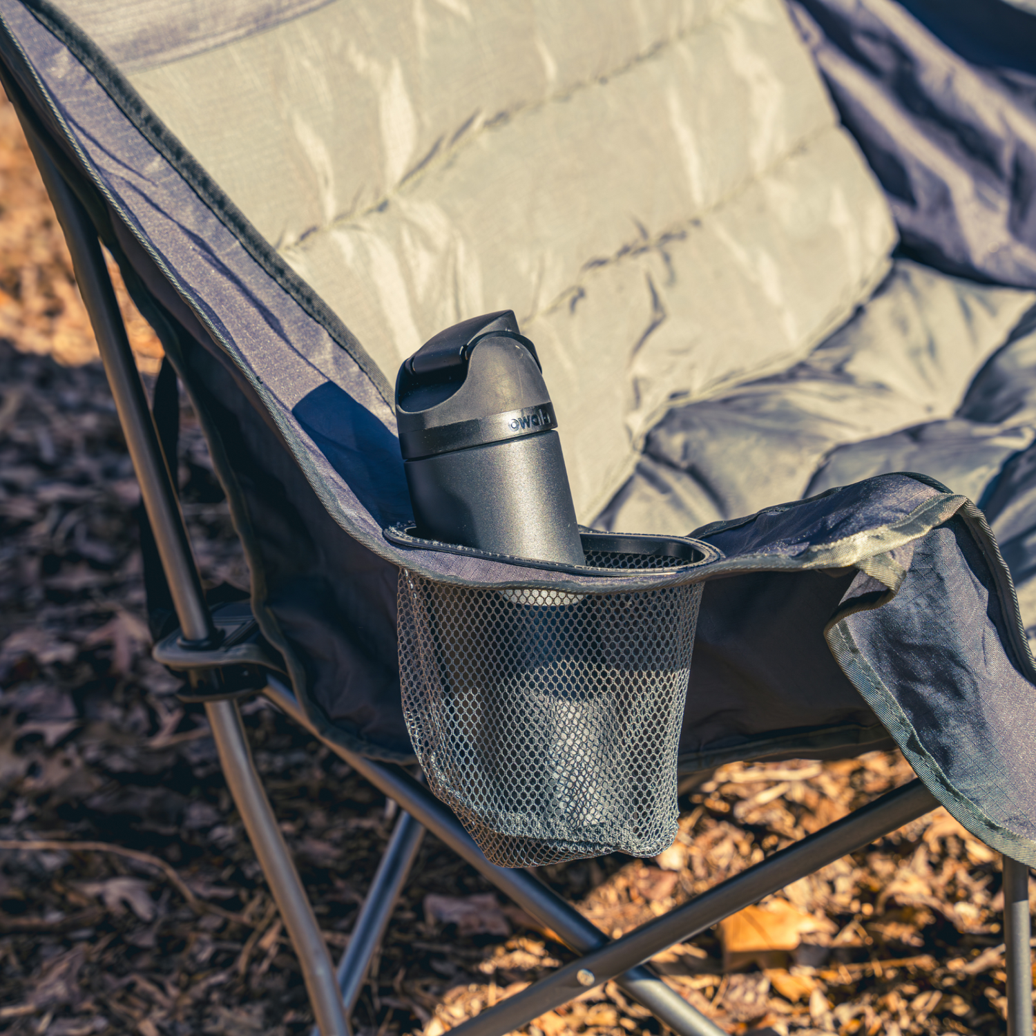 Padded Lounge Camp Loveseat