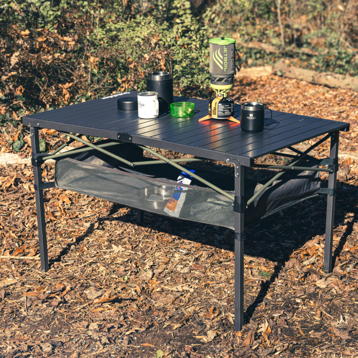 Roll Top Aluminum Camp Table